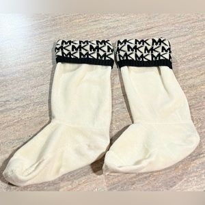 Michael Kors boot fleece socks